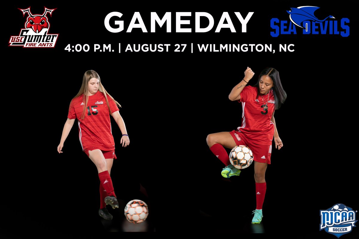 fireantswsoccer's tweet photo. Season Opener Alert!!! Our FireAnts are hitting the road to face the Cape Fear Sea Devils 
#FireAntStrong #EliteMindset #GoFireAnts https://t.co/OqB2vfSkBP