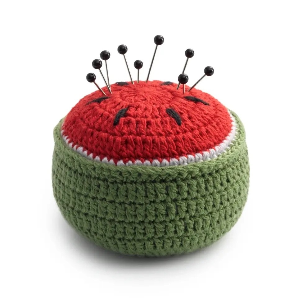 MinervaFabrics's tweet photo. Bring a little watermelon sugar to your sewing room with these cute new pincushions and pattern weights from Prym. The soft crocheted fabric won't leave pressure marks on delicate fabrics
Pick your own at https://t.co/Yh49JBEZlm
#MakersGonnaMake #Pincushion #PatternWeight https://t.co/tIxh5m1u9c