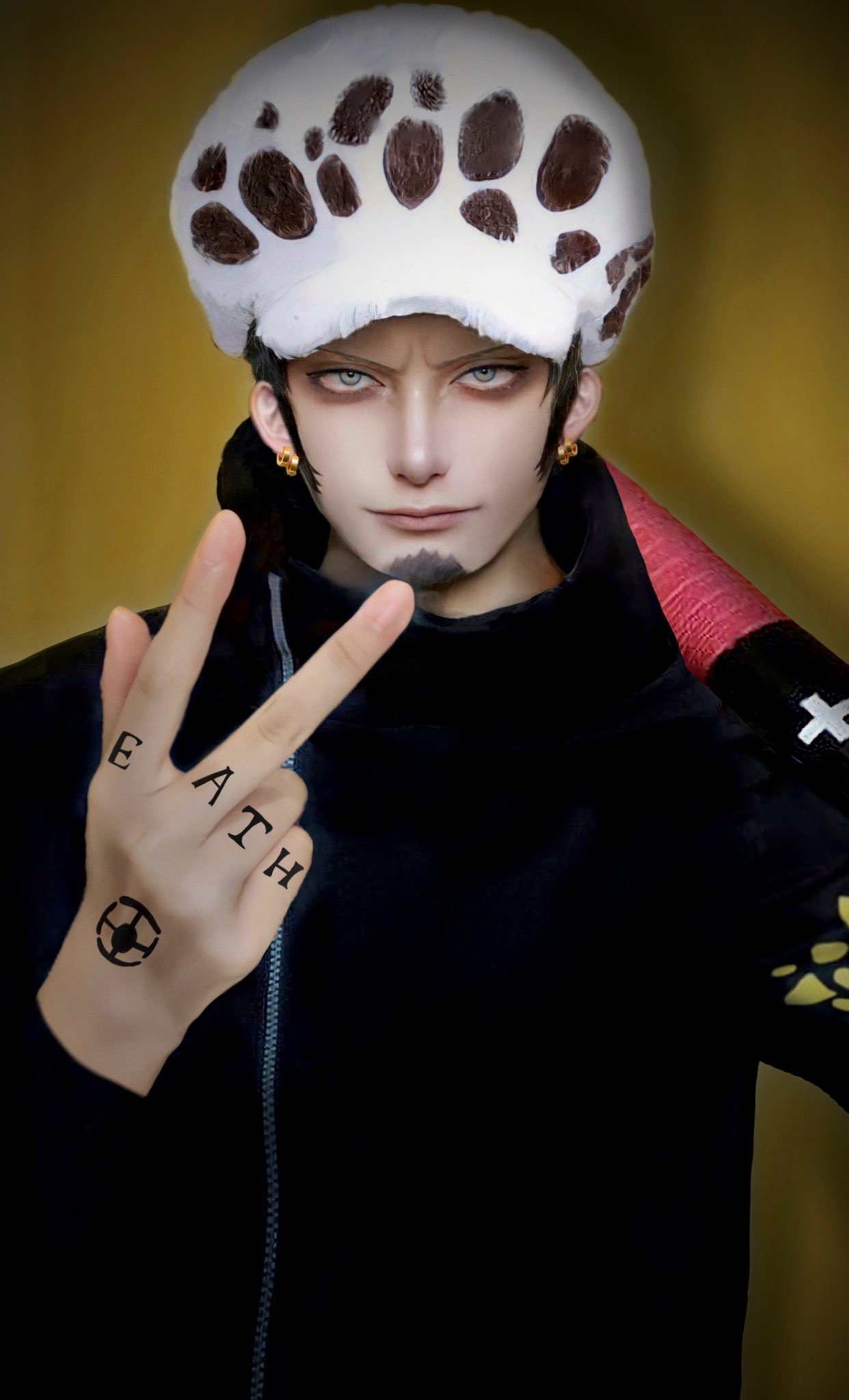 ワンピース　ローコスプレ ONE PIECE ワンピース トラファルガー ロー コスプレ衣装