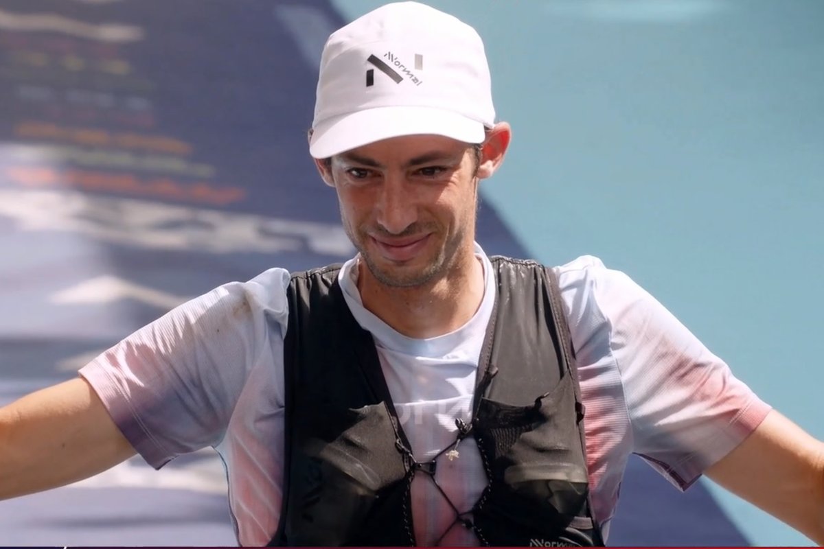 ¡¡¡Colosal!!! Kilian Jornet gana y rompe la barrera de las 20 horas en el Ultra Trail Mont Blanc  marca.com/deportes-avent…