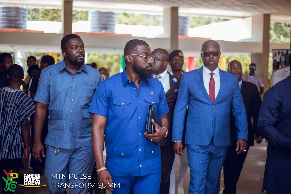 TransformSum's tweet photo. 💨Majestic Entrance of Young Professionals💼and role models🏅.

#MTNPulseTransform 
#KNUSTLive 
#African 
#MPTS22
#RoleModel https://t.co/qPRubd7mOy