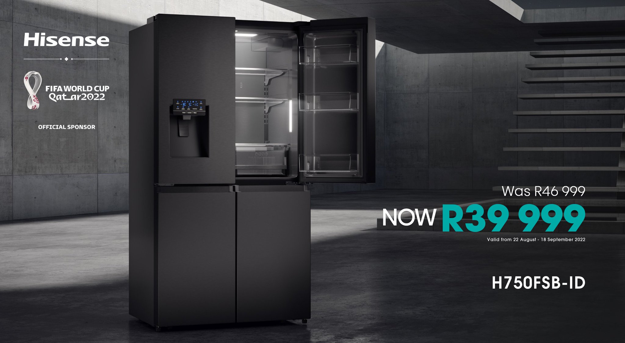 Hisense South Africa on Twitter "Get the Hisense H750FSBID Refrigerator online from hificorp