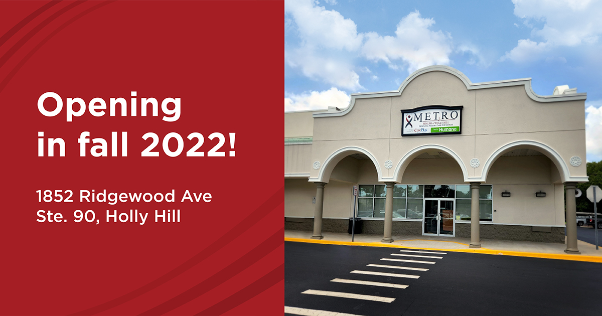 MetroHealthFL's tweet photo. 🆕 Holly Hill, get ready for our newest office opening in your area this fall! https://t.co/NA9TeVNF8D