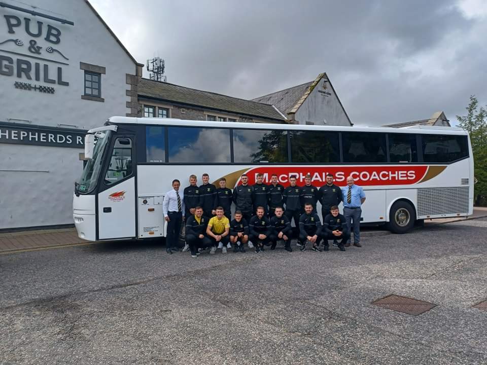 BellshillA1897's tweet photo. Bellshill Away Days...today's squad and management stopped at the Shepherds Rest Pub for a pre-match meal prior to today's Scottish Cup tie in Inverurie.

As always, thanks to MacPhails Coaches for their continued support of the club. https://t.co/wjSKlaQHhP
