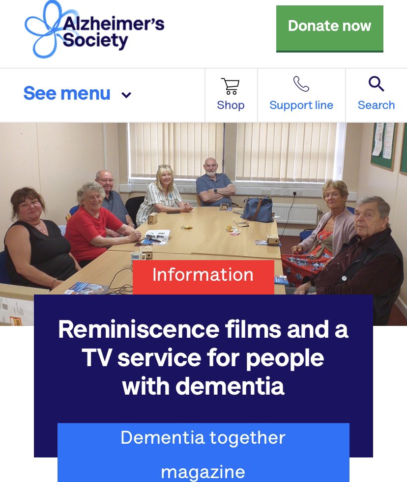 Great to showcase our films next to <a href="/MyLifeFilmsOrg/">My Life Films</a> for people@with dementia in #wakefield <a href="/alzheimerssoc/">Alzheimer's Society</a> <a href="/dementia/">.</a>