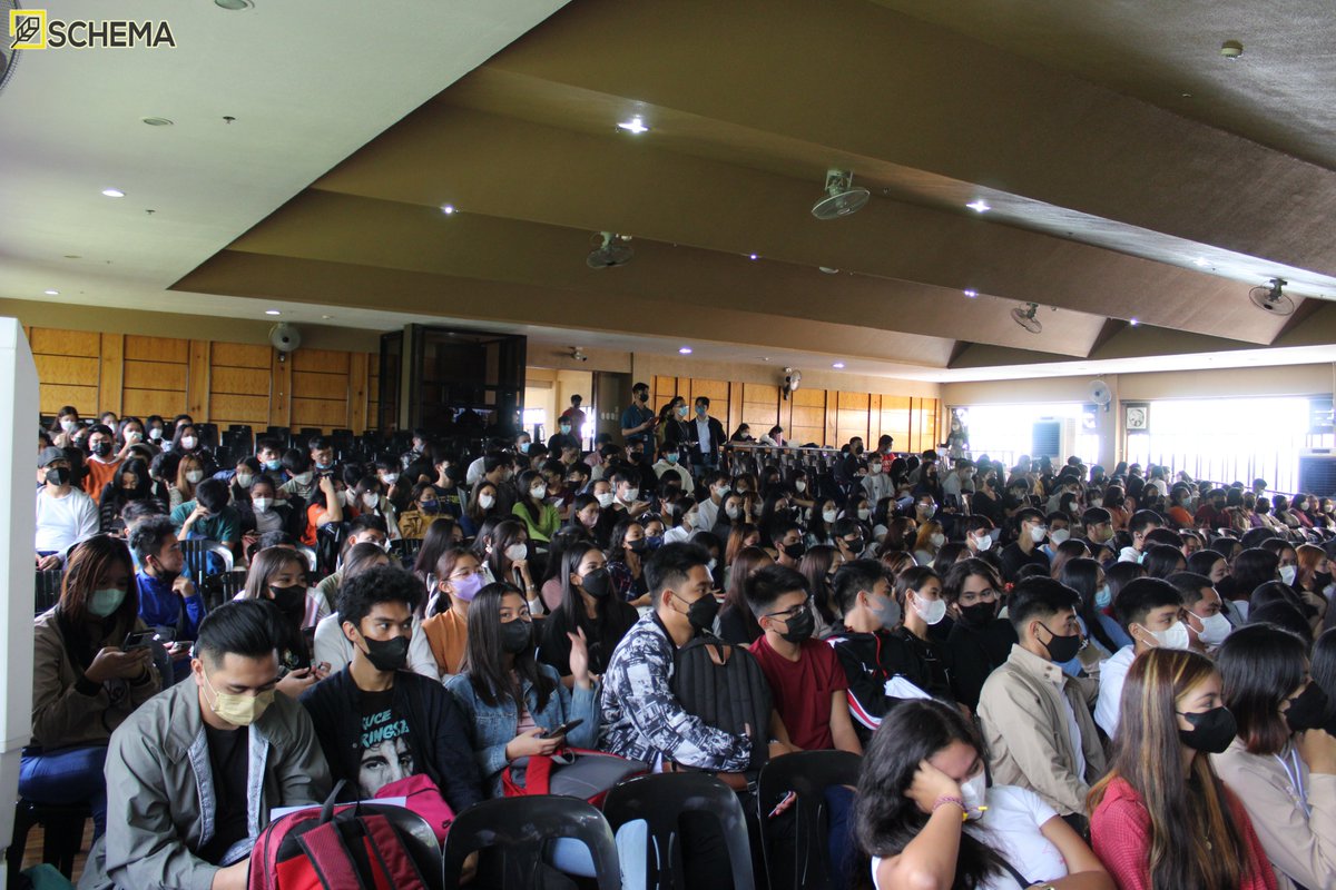 schemaslu's tweet photo. : SCHEMA News
Heads and staffers proudly introduce Maryheights Campus to SAMCIS Freshies
READ: https://t.co/qA1MK3MDI7
by: Alyanna Rasing
Photos by: Leila Aspiras, Villamor Dumlao and Angelyca Julliane Raña
#FreshieOrientation
#schemaNEWS https://t.co/oeTeNeTsnr