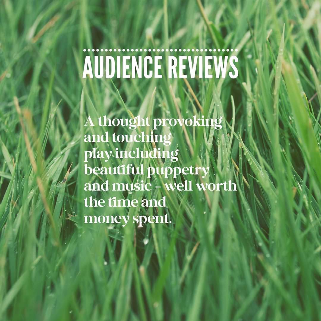 Thank you for the lovely reviews! 🐮💞 #ourfieldatwilight #sisutheatreco #edfringe22 . We’ve got 1 more show today 1.40pm at @thespaceuk Venue 39 . Then the ritual is over (for now). And remember, YOU are the answer. tickets.edfringe.com/whats-on/our-f…