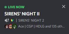 HIGH TIDE! 🌊🌊🌊🚨🚨🚨
#SIRENSNIGHTSEASON2
