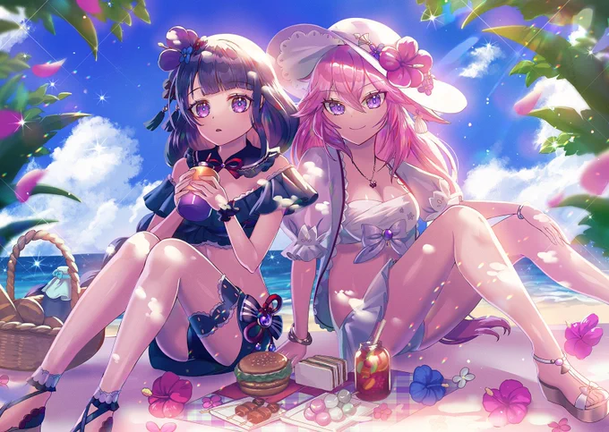 沢山挑戦したり試行錯誤した夏でした#8月の終わりにあなたの作品見せてください#今月描いた絵を晒そう 