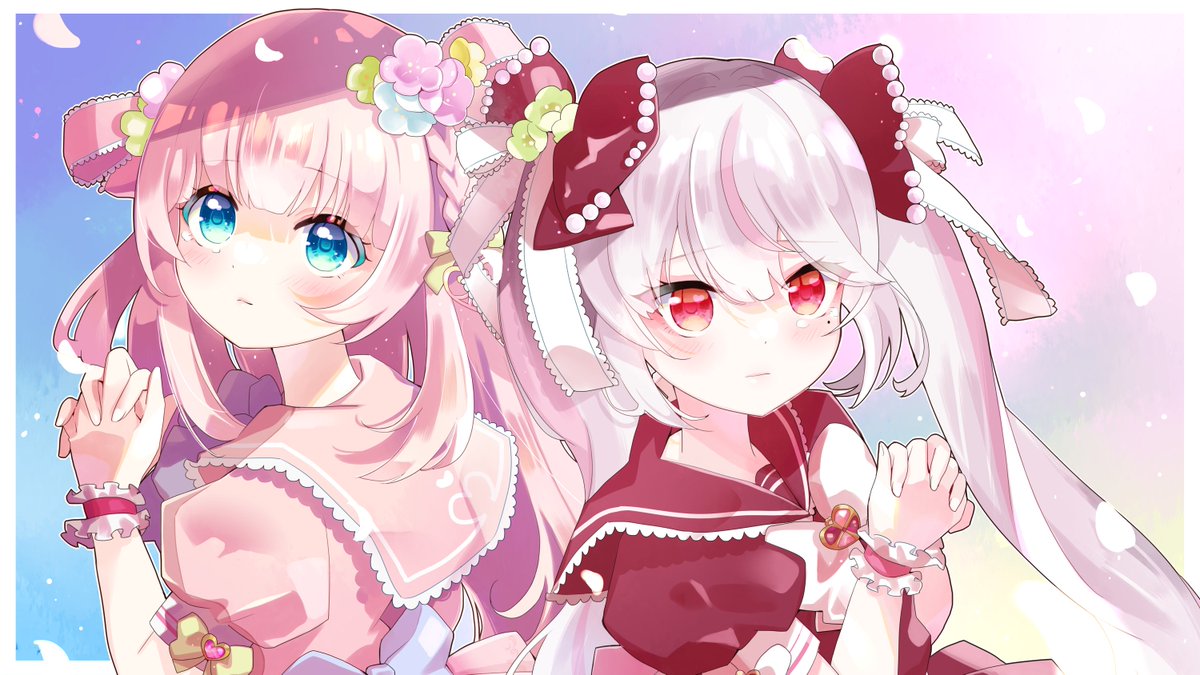 「【お仕事】こちらの動画のイラストを描かせていただきました!本当に超絶可愛らしいお」|まか子＠Skeb＆絵のお仕事募集中のイラスト