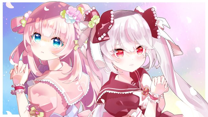 【お仕事】こちらの動画のイラストを描かせていただきました!本当に超絶可愛らしいお二人なので是非見てみてください  