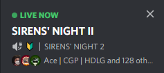 🌊🌊🌊 RIDE THE WAVES!!!!! #SIRENSNIGHTSEASON2