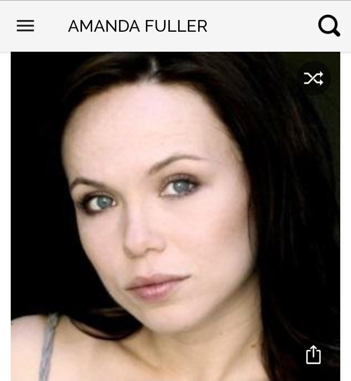 Happy birthday to this great actress.  Happy birthday to Amanda Fuller 