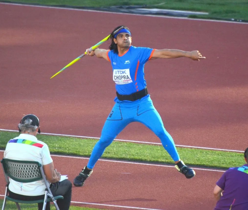 MayurnaikGoa's tweet photo. @Neeraj_chopra1 create history by winning silver 🥈medal in #WorldAthleticsChamps 🇮🇳 https://t.co/wgMzeOHLQR