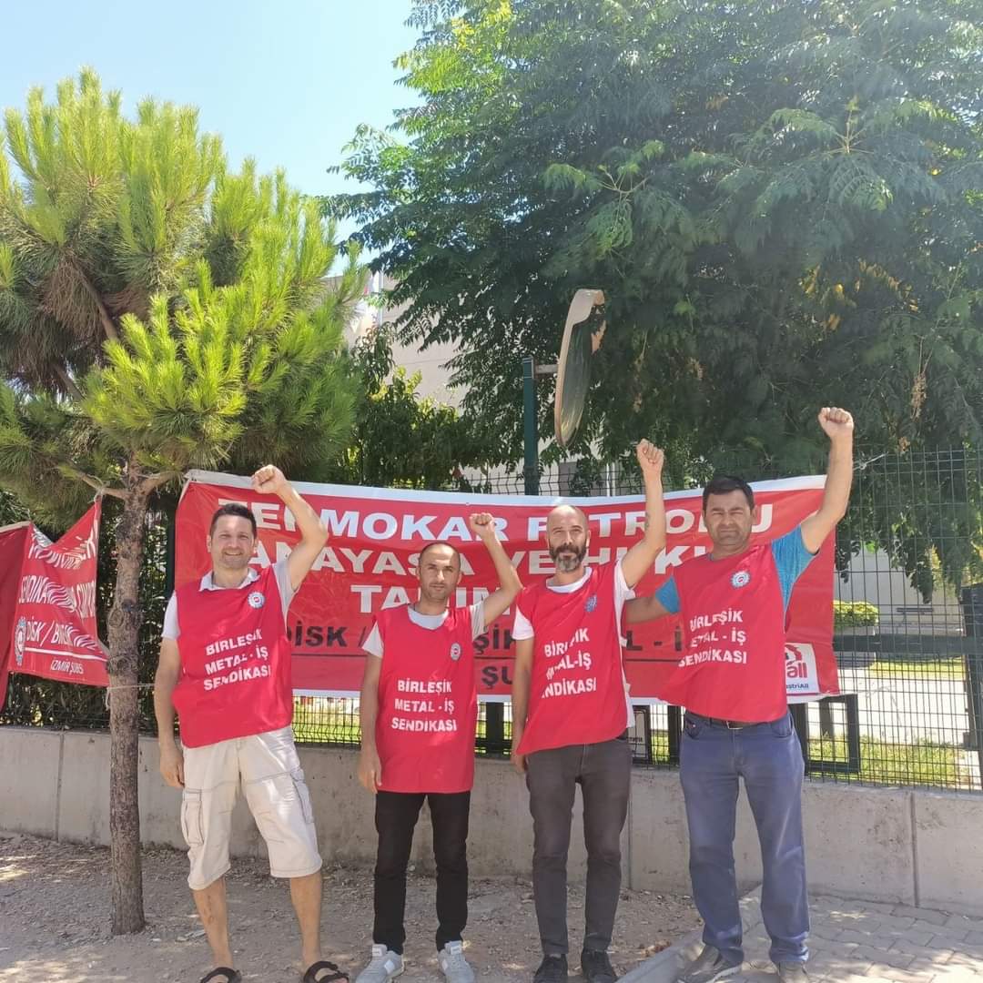 Egeiscibirligi's tweet photo. Manisa Termokar'da Fabrika Önü Mücadele Sonlandırıldı ama Mücadele Sürecek
#termokar #direniş https://t.co/yjFK9WZJQo