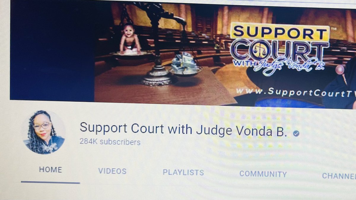JudgeVondaB's tweet photo. ๐ตโ๏ธme please!! V E R I F I E D on YouTube!๐๐๐ฝ #Verified #blessed #supportcourt #judgevondab https://t.co/LnDDKv77Gk