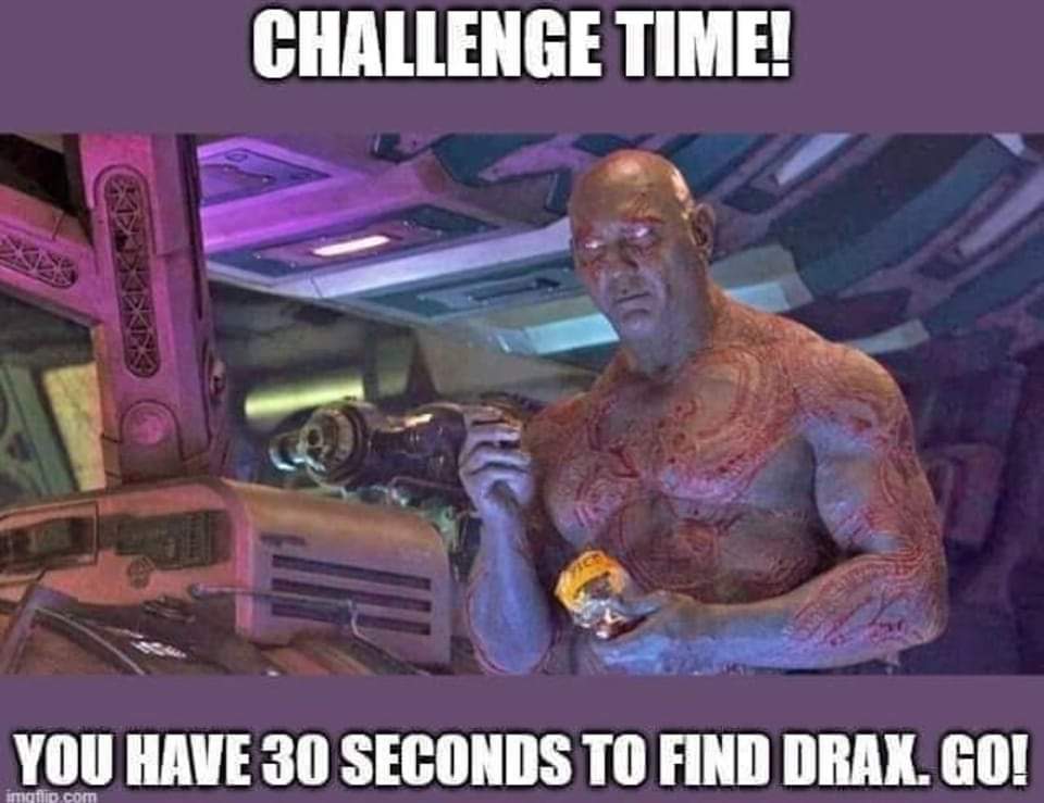 Drax [RP] (@draxgotg) on Twitter photo 