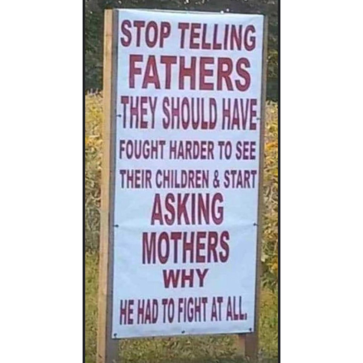 RickeySmiley's tweet photo. #Mothers #Fathers #PaternalRights https://t.co/b6vz9zTbkS