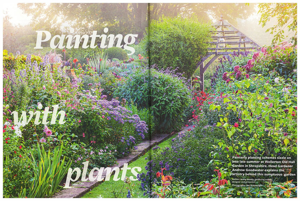 It's great to see my images of the ever-beautiful Wollerton Old Hall Garden, #Shropshire, featured in the latest edition of The Garden magazine. Words by Jenny Hendy.
@The_RHS @Wollerton @WollertonOHG @HendyGardenLove @GdnMediaGuild @visitshrop https://t.co/a4CdzcAPuW