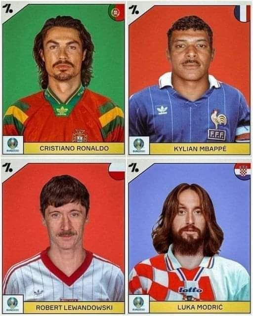 barriopolemica's tweet photo. Algo de humor!!!
#CristianoRonaldo #mbappe #Lewandowski #Modric https://t.co/3zFE3HiFIm
