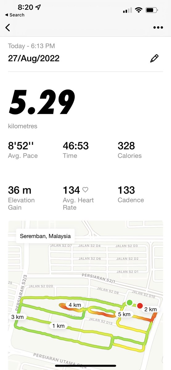#SmerseChallenge weekend run

<a href="/smersenft/">SMERSE</a> #Smerse #Sport2Earn #MoveToEarn #fitness