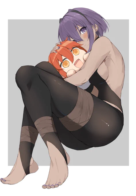 静謐ちゃん×リヨぐだ子 