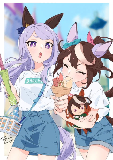 いたずらっ子#ウマ娘 #トウカイテイオー 
