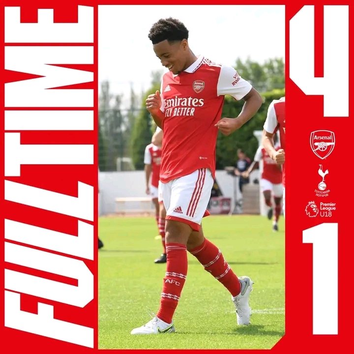 AllroundArsenal's tweet photo. DERBY DAY DUB ๐ดโช๏ธ
WELL DONE BOYS ๐ดโช๏ธ
CAN WE GET THE SAME AGAINST FULHAM PLEASE ๐
#ARSTOT #AFCU18 #U18PL #COYG #arsenalacademy #AFCTID ๐ดโช๏ธ https://t.co/h3pop20kAO