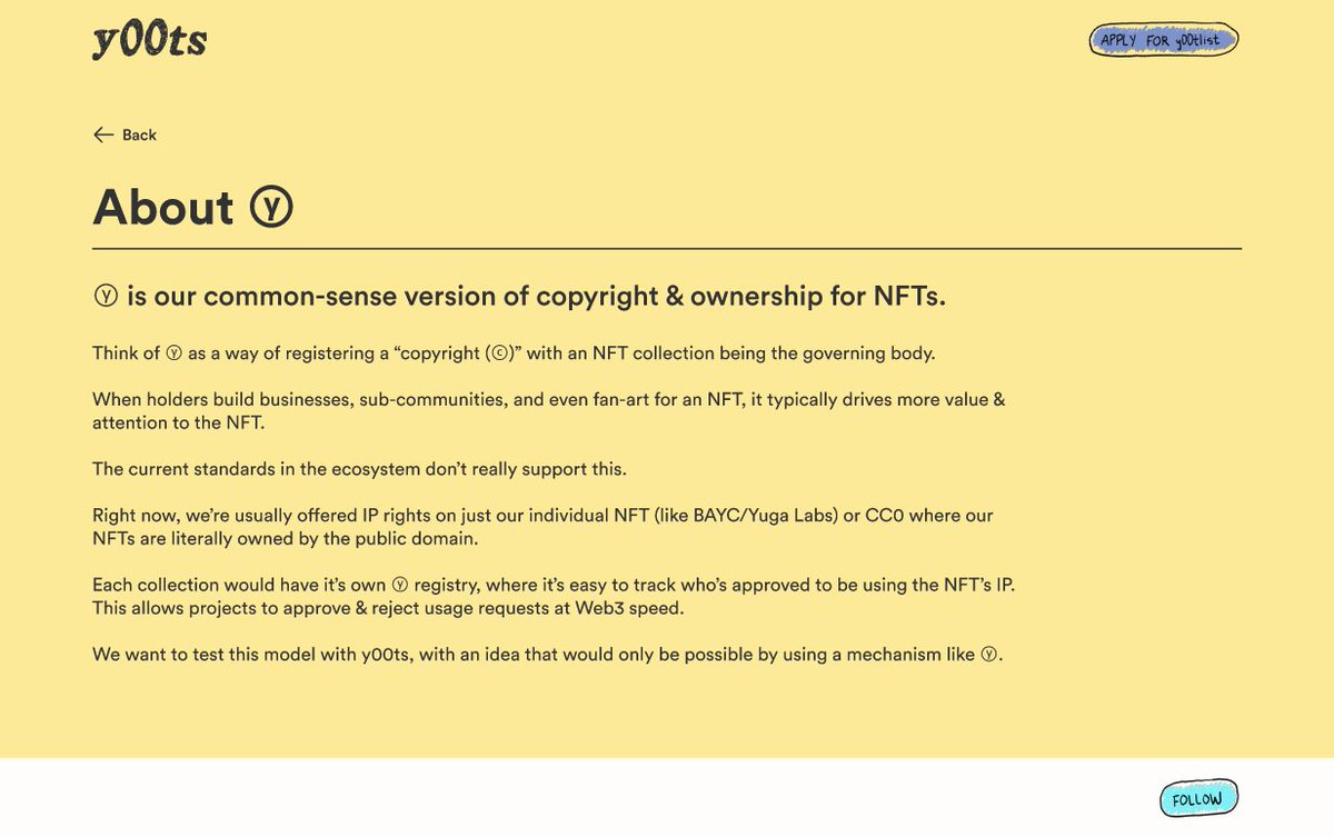 Made something for everyone to read <a href="/y00tsNFT/">y00ts</a>'s ⓨpaper with a little bit more color ✨ what do you think 🤔 <a href="/frankdegods/">Frank</a> #y00tsNFT #y00tsNFT 

linky.design/synchro-y00ts