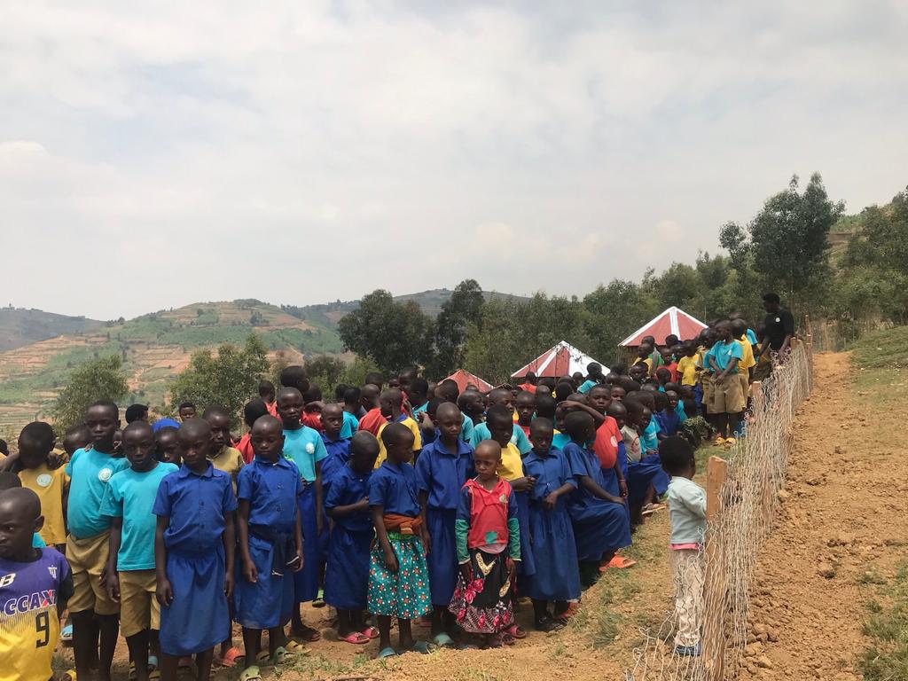 BeruloFoundati1's tweet photo. Just In:
Today at @KarongiDistr we have just inaugurated Berulo Village, a compound made by a playing ground, 4 small Houses that will help us into our daily activities! We are so thankful for this step #weAreHereForCharity https://t.co/Ok6WLMWECH