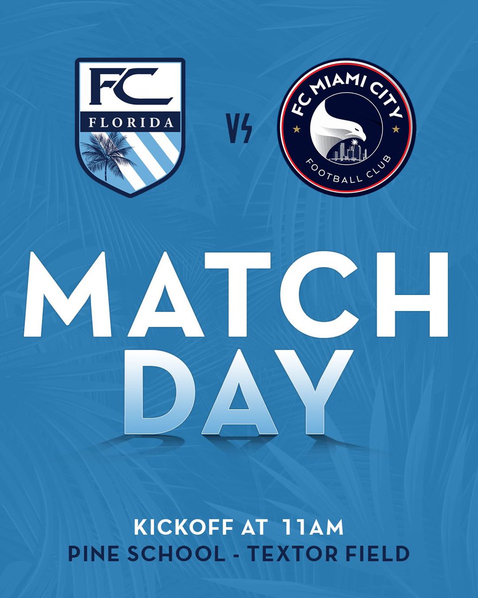 Kickoff today at 11am! See you there!  #fcflorida
