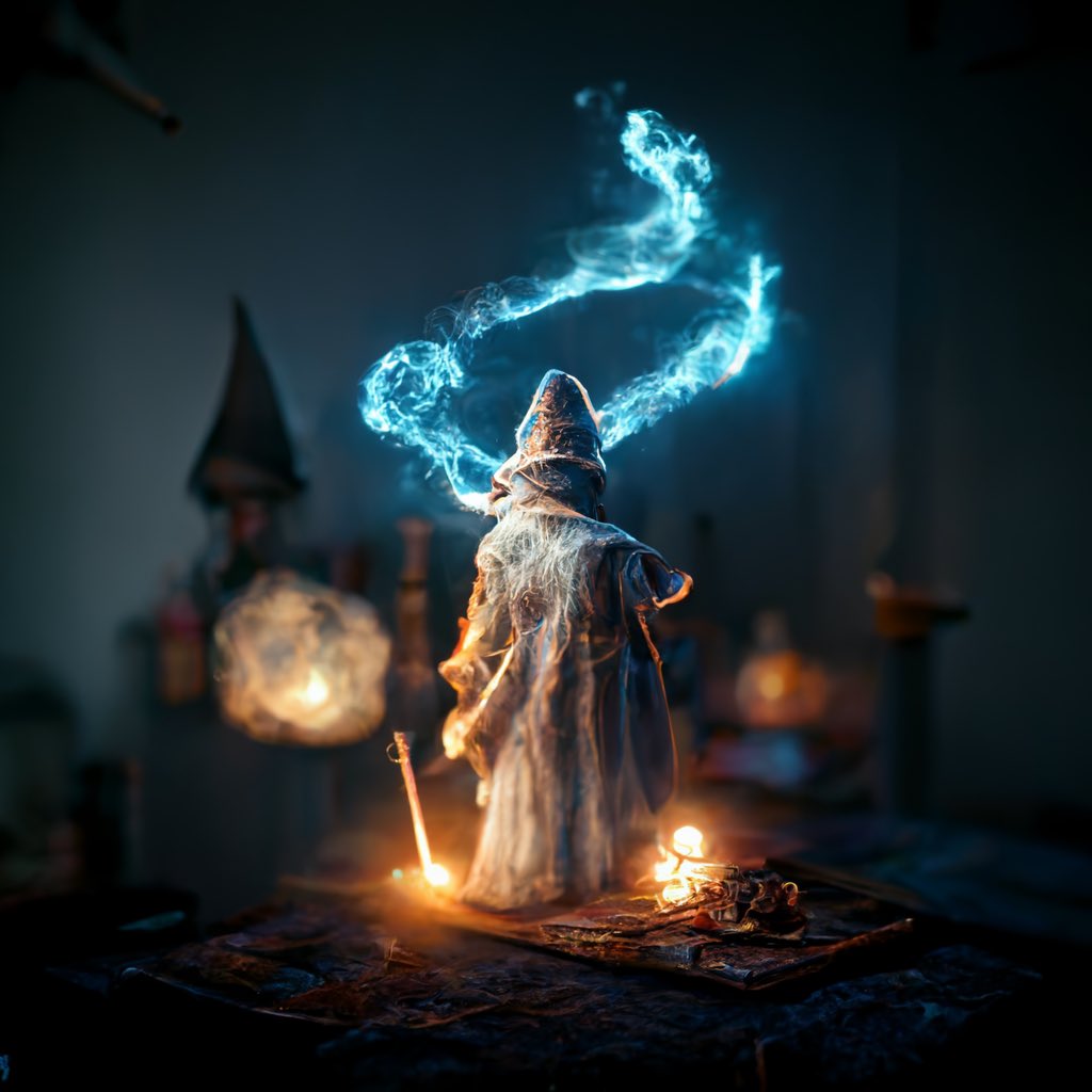 yasu_drow_ai's tweet photo. .
【Wizard】
I love Sword &amp; Sorcery atmosphere.
So I try to draw a wizard this time.

Made by Midjourney.

#midjourney 
#midjourneyart 
#wizard
#swordAndSorcery
#DandD https://t.co/U0zv4BJsXg