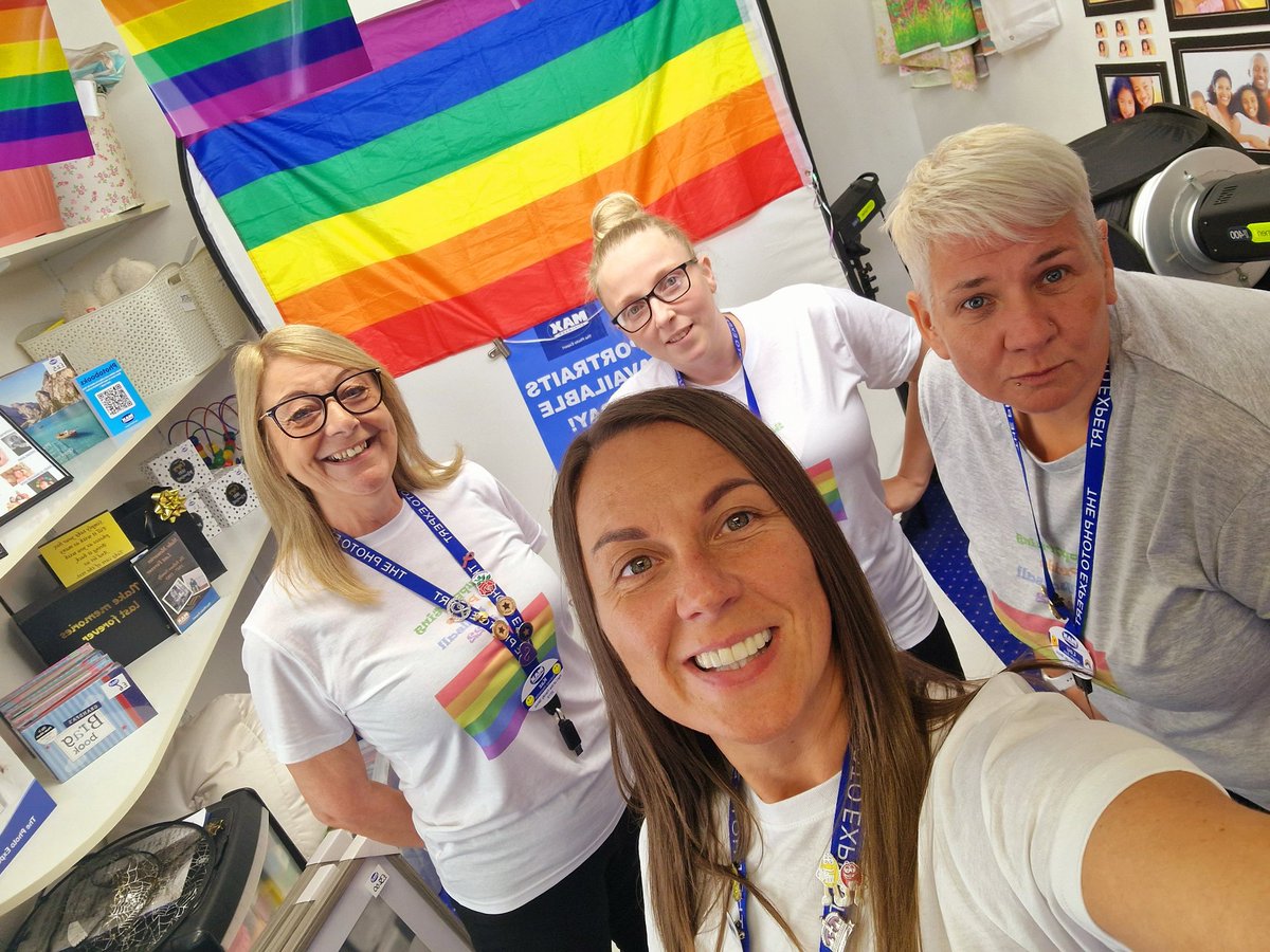 Celebrating Pride at work in Walsall 🌈 <a href="/fellows555/">Kay Fellows</a> <a href="/TimpsonNews/">Timpson Group News</a> <a href="/RachaelM25/">Rachael Myers</a>
