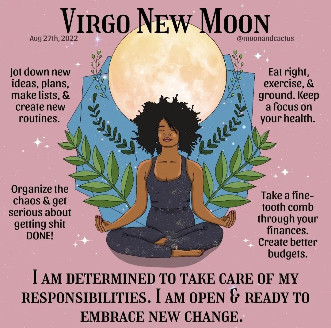 gingerstripes's tweet photo. The New Moon is the time to write down your wishes and release to the universe #virgonewmoon #Spirituality https://t.co/s2uxppeVJ3