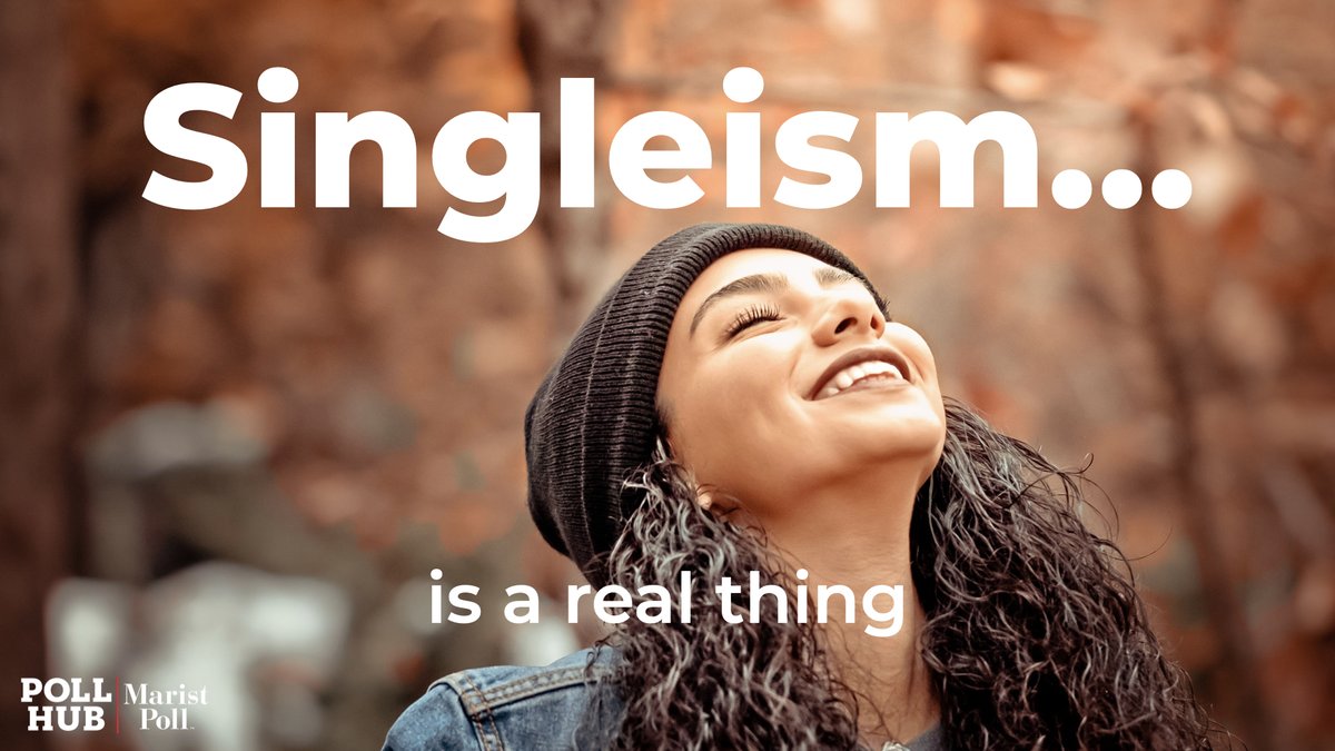 maristpoll's tweet photo. Are you single? Either way, do you think singles are discriminated against?

Author @BellaDepaulo says they are, and she coined the term #Singleism for it. She's our guest on this week's Poll Hub: https://t.co/FA43y46yeq https://t.co/vf0olXxR1X