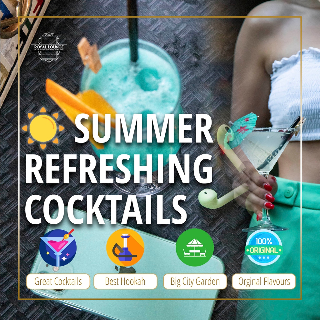 royallounge_bg's tweet photo. Summer days ending with the best Cocktails in a Lovely evening.

We got a great garden🌴, with top-notch Hookah and 30+ original Shisha flavours. Come to us for a Great Evening! 🍹

#shisha #cocktail #belgradenight #cafe #hookahbar  #belgrade #beograd https://t.co/k43TJw5w2C