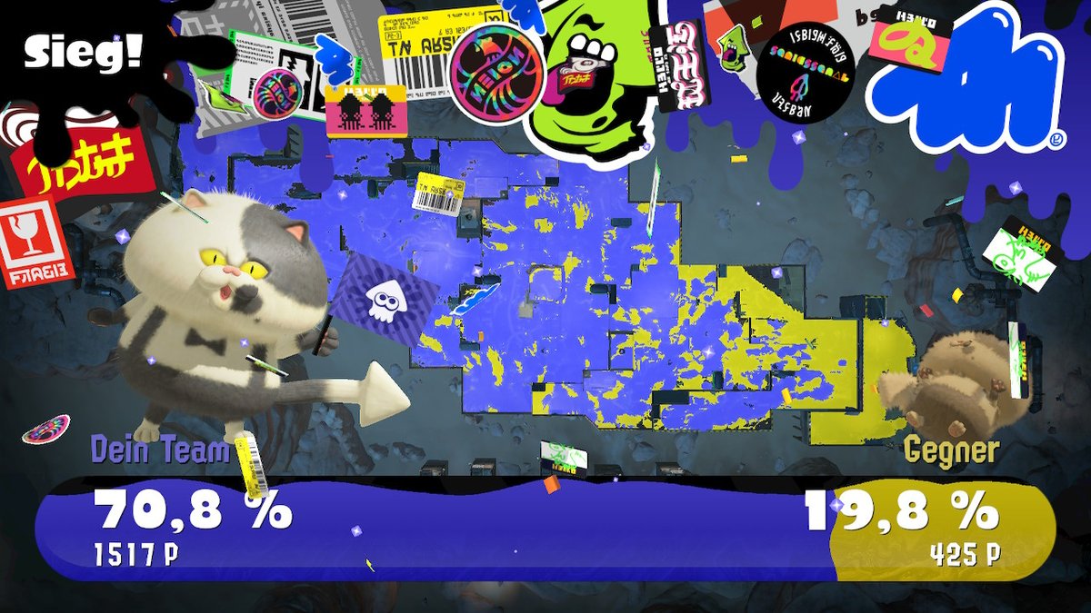 BsMikachu's tweet photo. Erstes Match, direkt um 10:04 Uhr :) #DestinySplatoon3 https://t.co/txrbG0QUrX