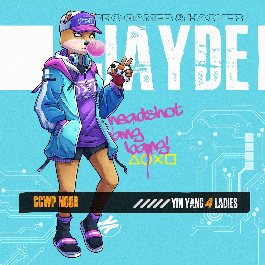 Time to meet Jayde. She spends most of her time gaming, but don’t let that fool you. Word is when it comes to cracking codes she can give Cypher a run for his money. 

Like, comment and retweet to be considered for Streetlist ☯️