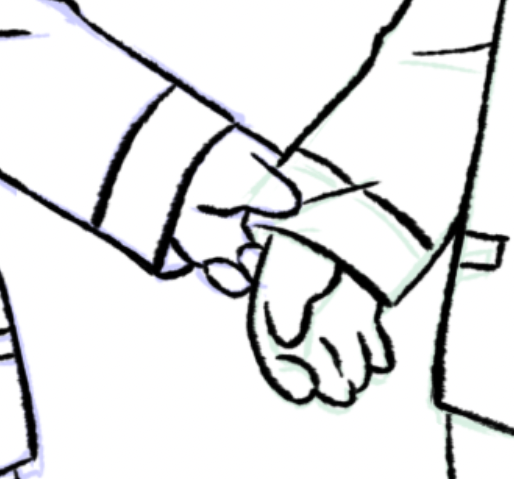 小さい手のもちもちを描くのが好き 