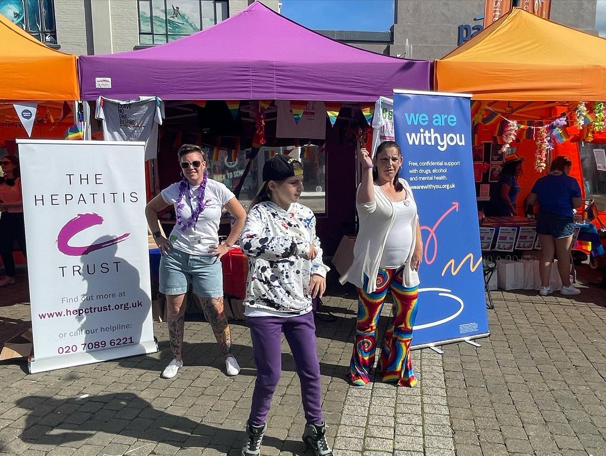 SarahBakerMart1's tweet photo. Testing at @CornwallPride in Truro @HepatitisCTrust @WeAreWithYou Get Tested, Get Treated Get Cured!! #LeaveNoOneBehind https://t.co/3hbZaQX9gb