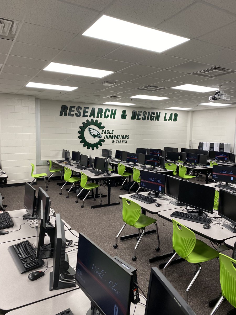 STEMatSouth's tweet photo. Special thanks to Principal Augmon, STEM Coordinator Mindy Black and the Collins Hill High School Family for opening their doors to the Lovejoy Wildcats!  We are excited about getting started on our STEM Certification journey and CHHS shared some amazing insights! https://t.co/WAcQh0atpx