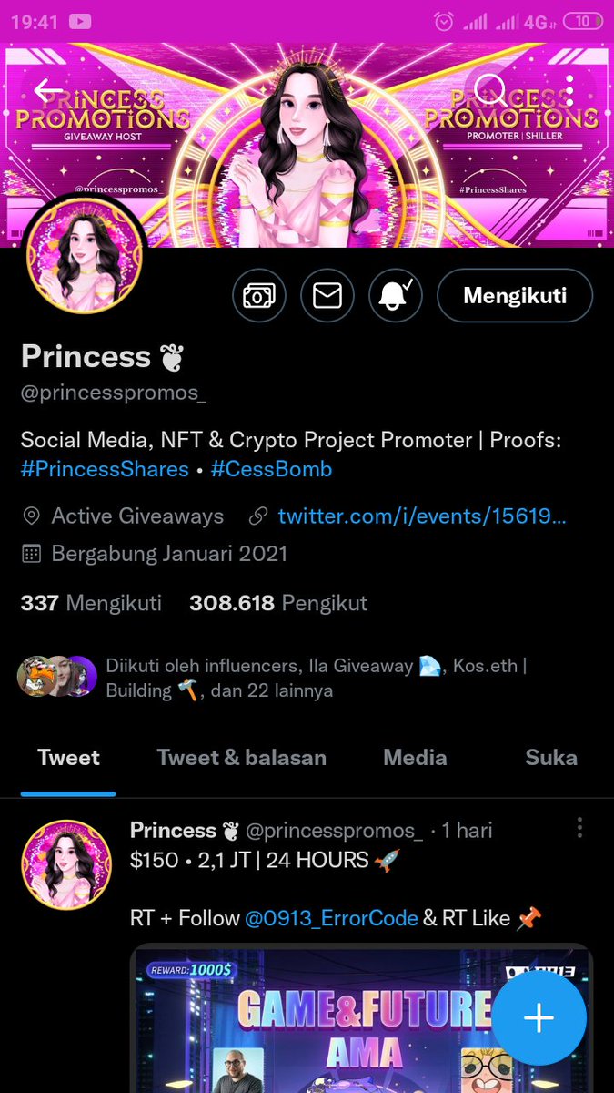 10mkarim's tweet photo. @Bang_Garr @princesspromos_ done, wish me luck

semoga rezeki saya di Bang Garr kali ini 🔥🔥

#banggarr2708k https://t.co/0CnZeI8Evt