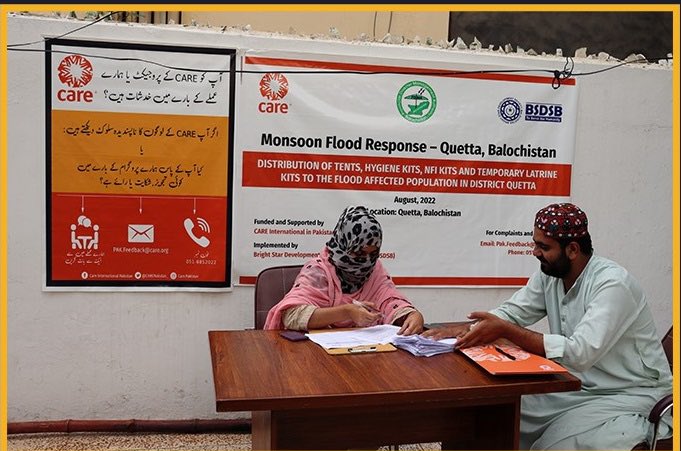 AdilShe12's tweet photo. @CAREPakistan_  is responding to the flood emergency in Pakistan and delivering lifesaving humanitarian assistance. Our highest priority is to address the needs of affected women, girls, children and persons with special needs. #floodsinPakistan #CareInternational #CarePakistan https://t.co/ethYaxPWli