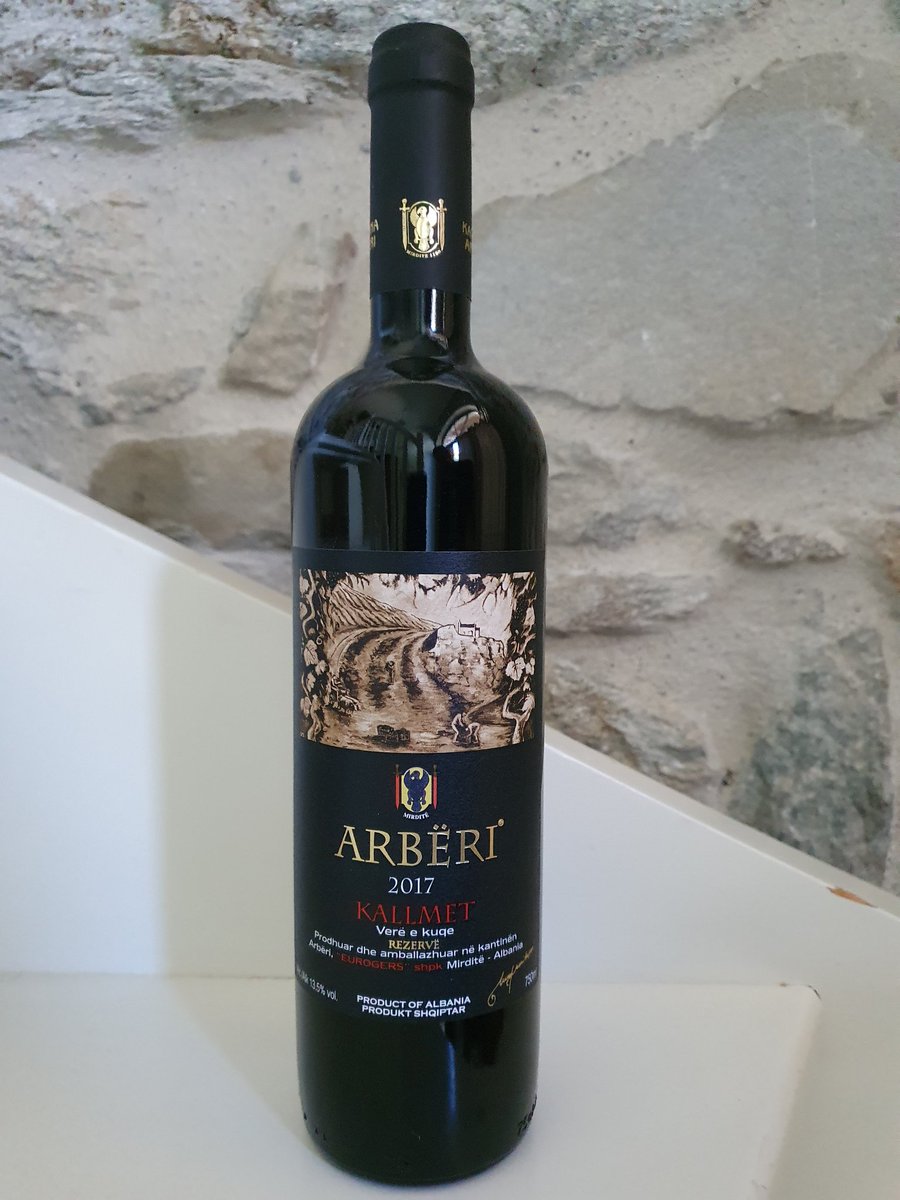 patrickruch's tweet photo. Tonight we have a special guest: #kallmet is a red grappe from northern Albania, perfect with a mix grilled BBQ ! https://t.co/HZd5EquOFo