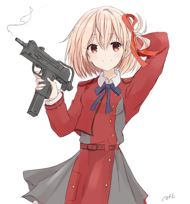 千束ちゃんにM11を持たせてみる 
