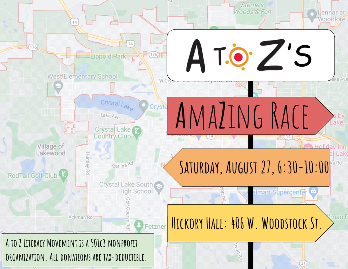 Tonight’s the night! If you can’t attend, please consider making a small donation to support our mission and work. atozliteracy.org