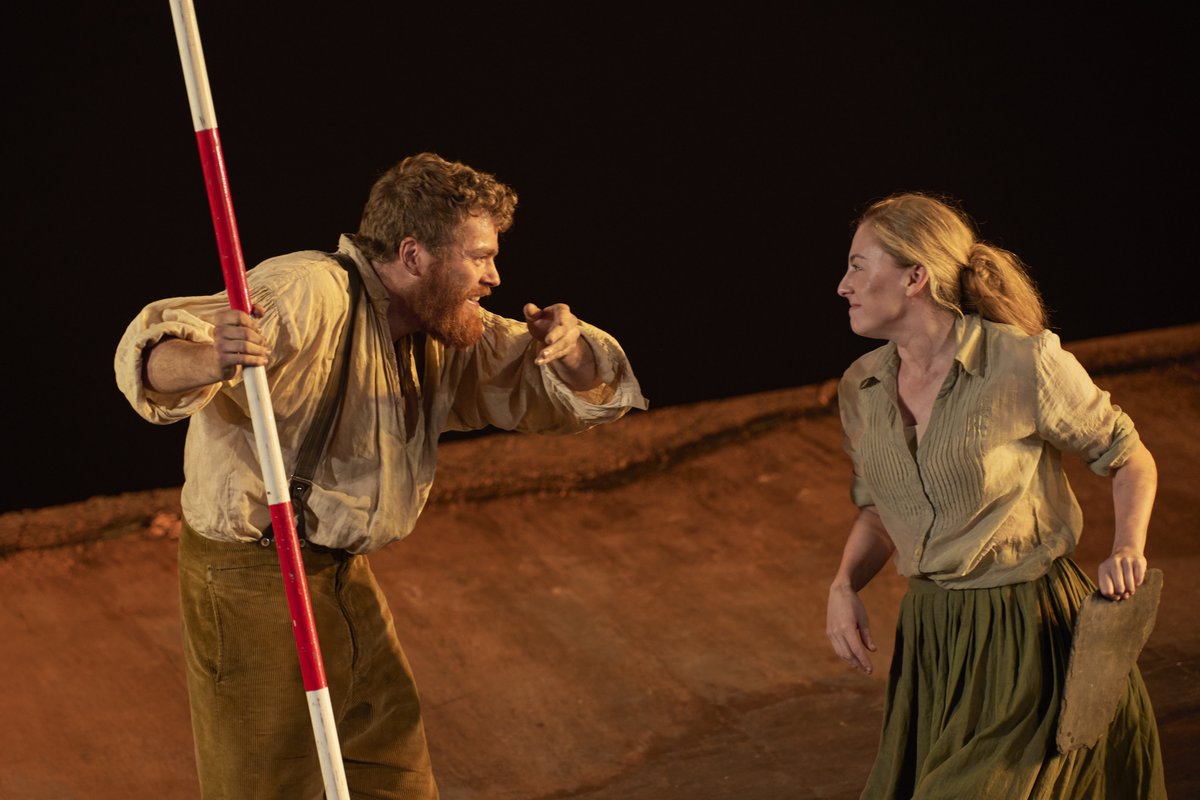 AbbeyTheatre's tweet photo. Tonight is the final performance of #Translations at @THTG  🌟 We've loved bringing Brian Friel's show to Galway over the last five days. Now the tour moves onto @angrianan for the final leg of the tour. Join us 🎫 https://t.co/ZdnPyn1Ja2
📸 @RosKavanagh
@lyricbelfast https://t.co/SRvh3DE6SO