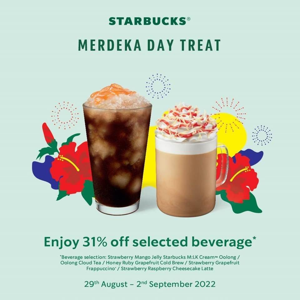 empayarkerjaya's tweet photo. Promosi Menarik dari pelbagai jenama industri F&amp;B Sempena Hari Kebangsaan ke-65! 🥳🥳

Boleh ajak family/kawan sempena promosi ni. Jom tengok! https://t.co/urE0WZPVPO