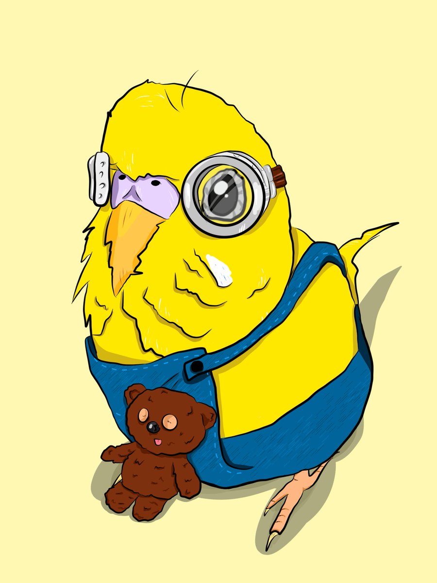 Letralas1's tweet photo. @airupNFT Neww✨ #Minions   
Pikachu-Parrot#9 🦜
New series on sale✨✨
İt may look cute, but it can transform into a little monster when needed. 
🔥Sale price dropped. Now only
📍0.001 ETH 1/1
#NFTCommunity #NFTGiveaway #nft #NFT #rarible #NFTProject https://t.co/b8xXMnID44