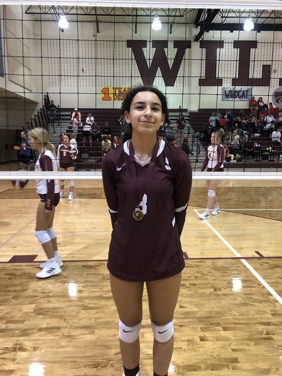 SHLadyCatVB's tweet photo. Congratulations Camila Suarez for being chosen to the Callisburg All Tournament Team. Way to represent! #hustleandheart #workingtowin ๐โฃ๏ธ๐๐พ https://t.co/rFMIhZXZ7r